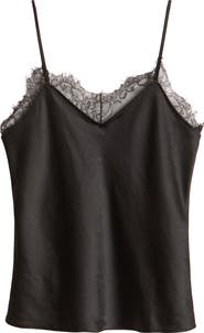 Open Edit Lace Trim Cami