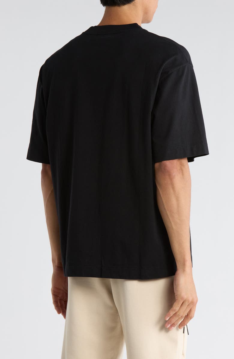 Off-White Intern Skate Cotton Graphic T-Shirt, Alternate, color, Black And Yellow