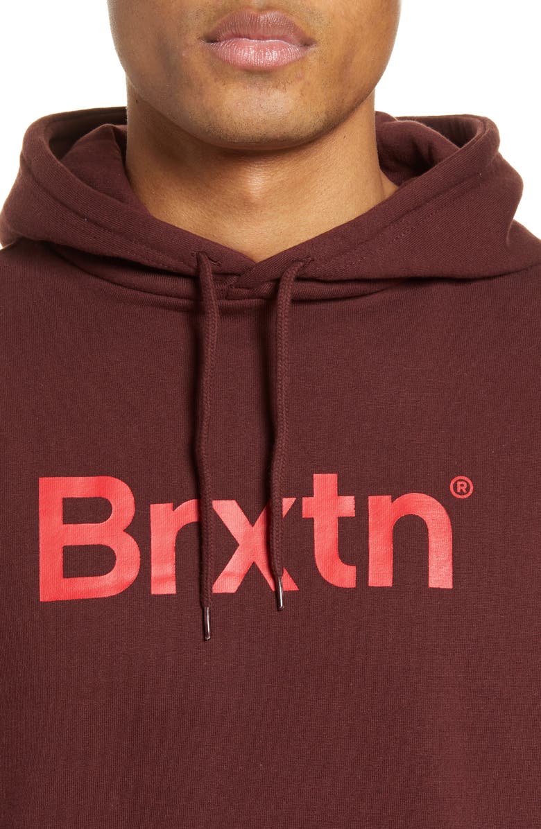 Brixton Gate Hooded Sweatshirt, Alternate, color, 
