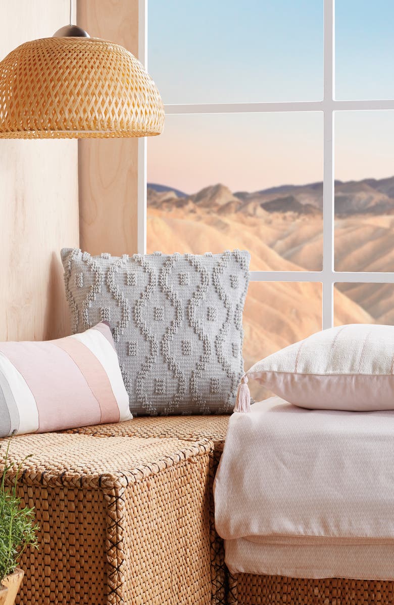 WellBe Harmony Embroidered Scented Accent Pillow, Alternate, color,