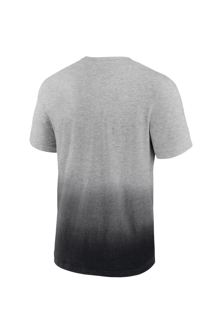 Men's Fanatics Branded Heathered Gray/Black Washington Football Team Team Ombre T-Shirt, Alternate, color, Heather Gray