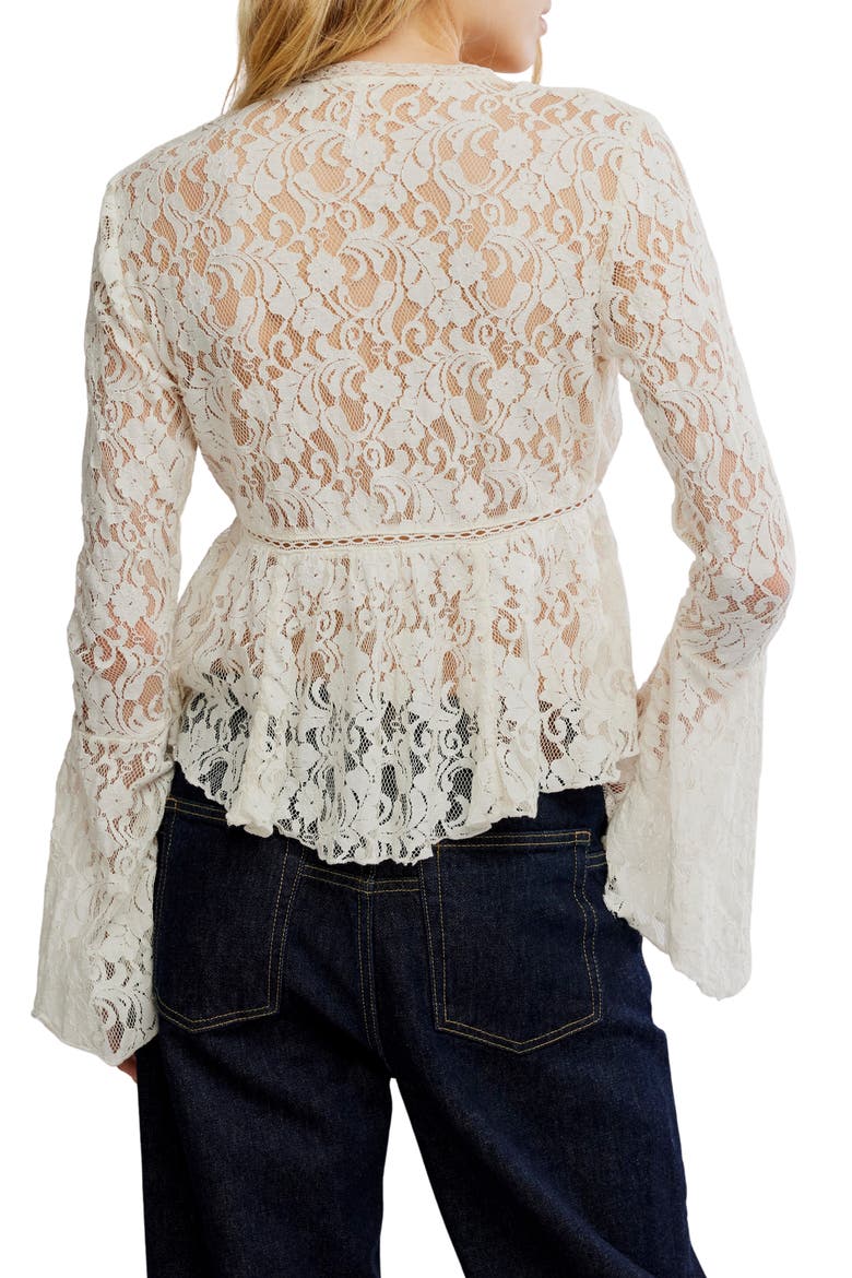 Whispering Love Lace Top, Alternate, color, TOFU