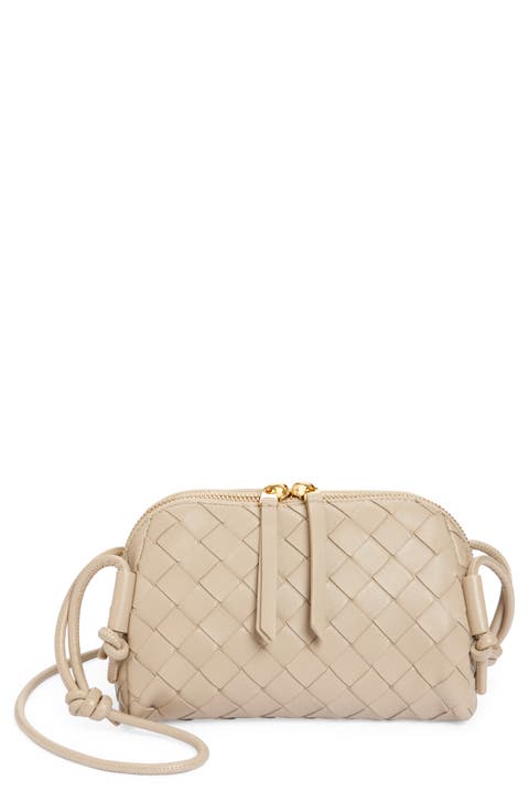 トートバッグ V73 Women Bags 73BS6AF01 NATURALE CUOIO Beige Beige Genuine Leather Tote Bag Top Handle Zip Tote With