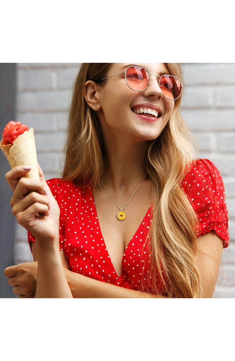 Julianna B. Diamond Sun & Moon Pendant Necklace 14k, Alternate, color, 14K Gold