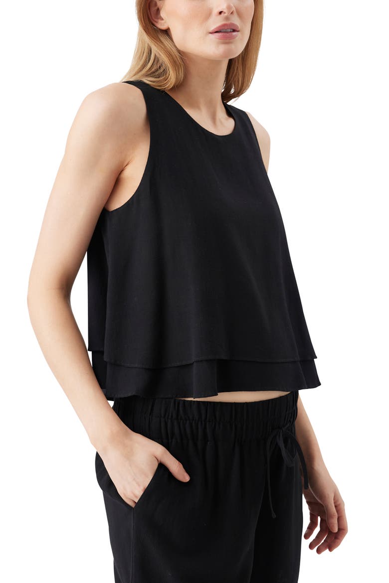 Lois Nursing Top, Alternate, color, Black