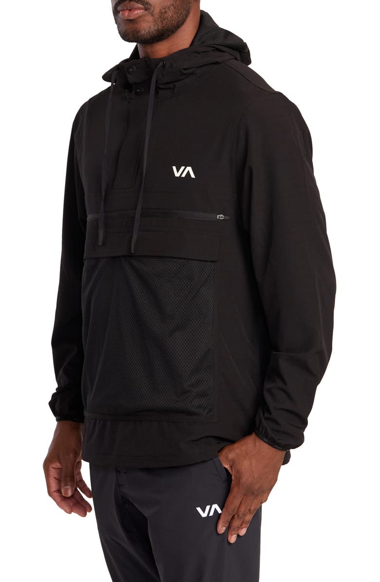 RVCA X Over Water Repellent Anorak, Alternate, color, 