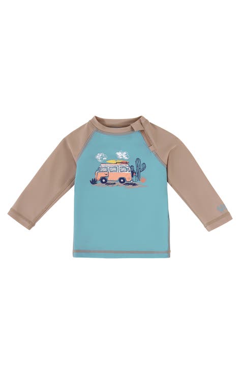 Zippy Long Sleeve Sun & Swim Shirt (Baby)