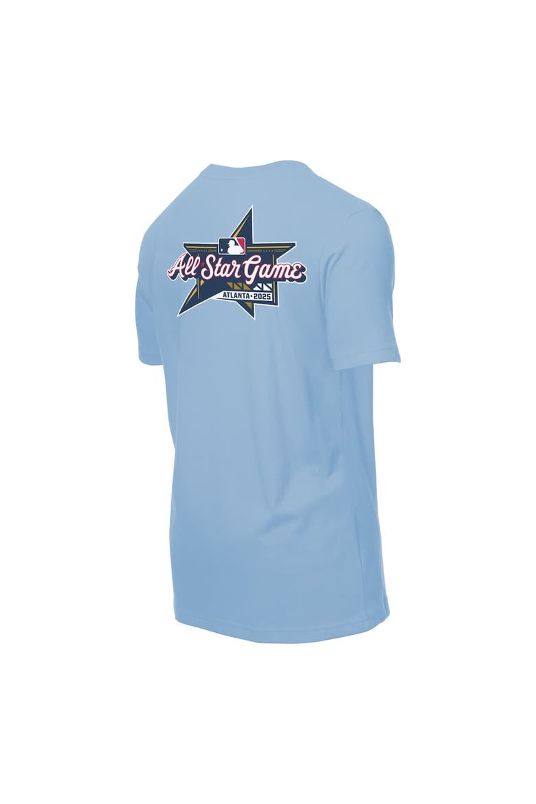 Men's New Era Light Blue Texas Rangers 2025 MLB All-Star Game Workout T-Shirt, Alternate, color, Light Blue