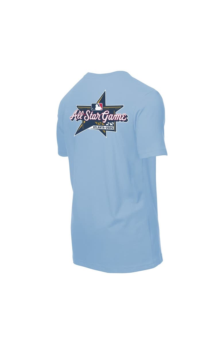 New Era Men's New Era Light Blue Texas Rangers 2025 MLB All-Star Game Workout T-Shirt, Alternate, color, Light Blue