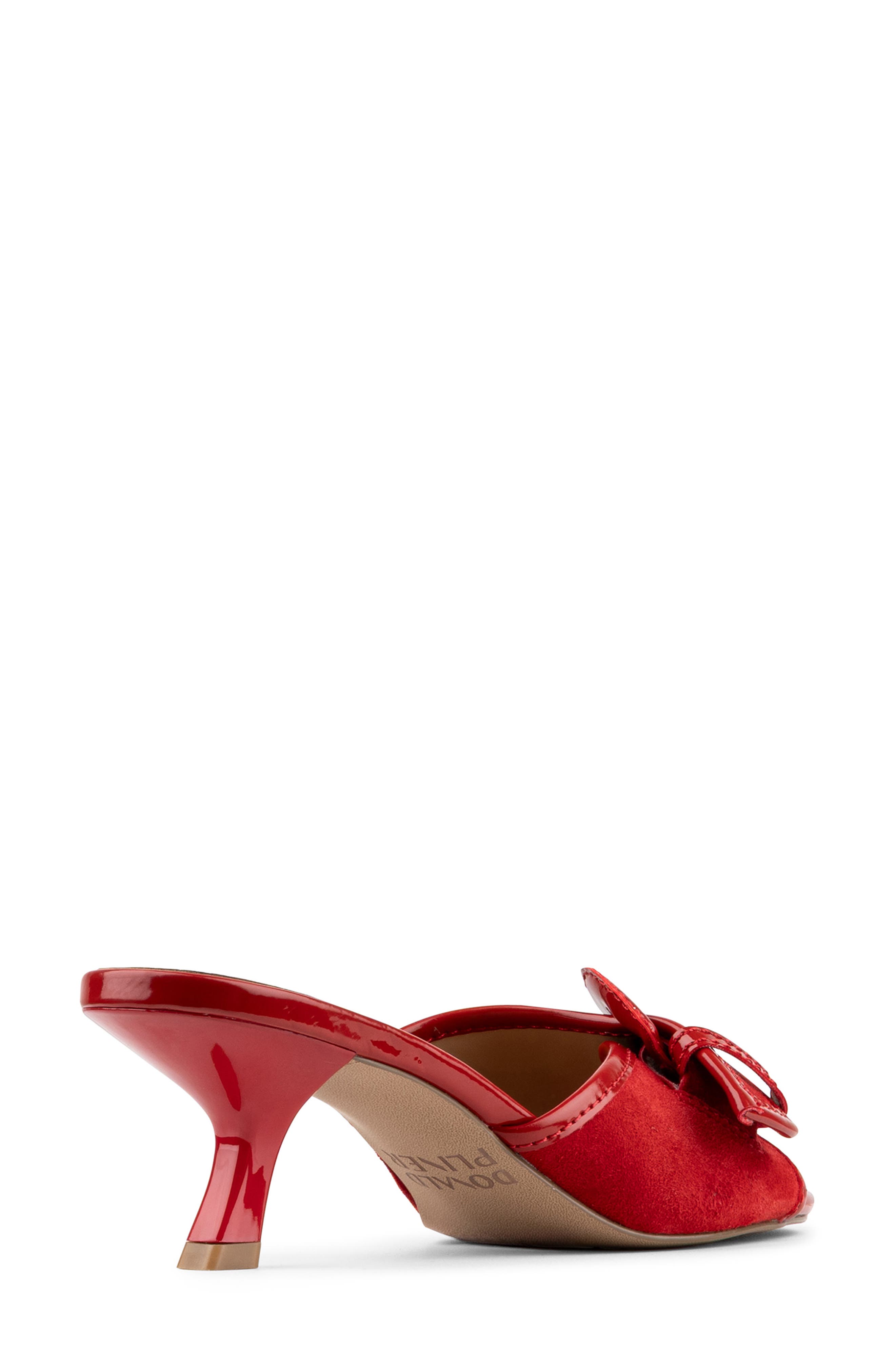 Donald Pliner Buckle Mule, Alternate, color, Tomato