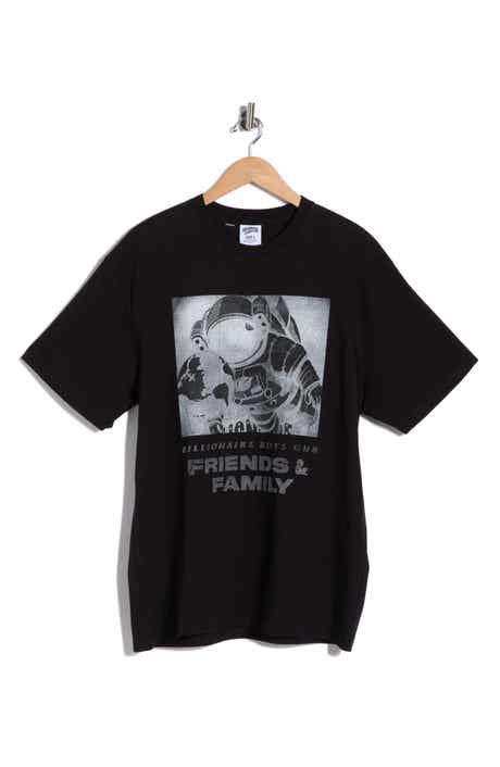 Billionaire Boys Club Friends & Family Cotton Graphic T-Shirt