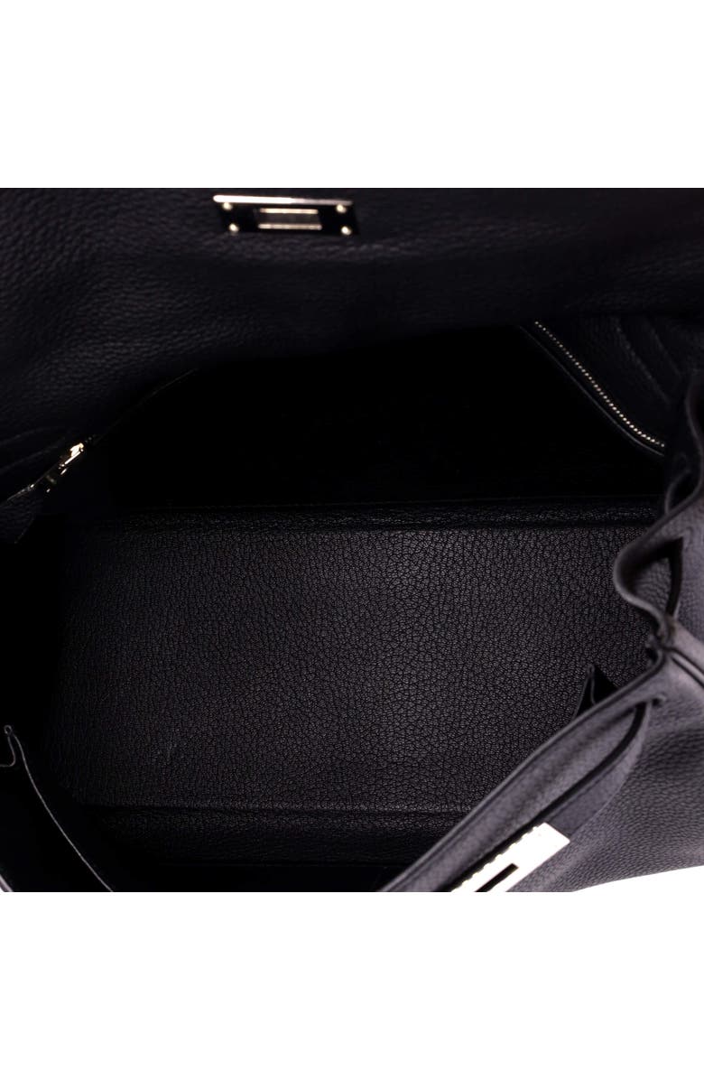 Pre-Owned Hermes Kelly Handbag Black Togo with Palladium Hardware 32, Alternate, color, Noir