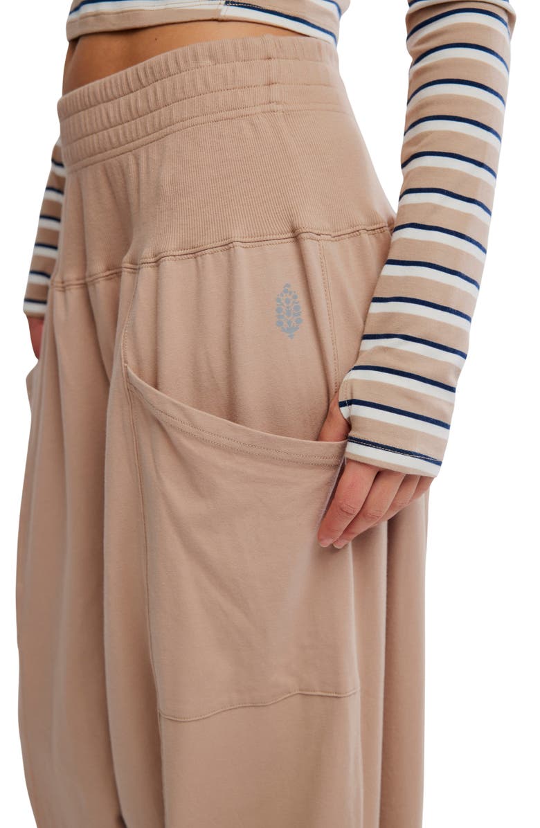 Free People Printed Up In the Air Top & Pants Set, Alternate, color, 