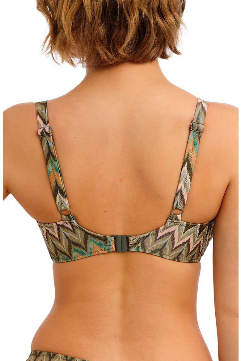 Arizona Wave Underwire Plunge Bikini Top, Alternate, color, VISTA