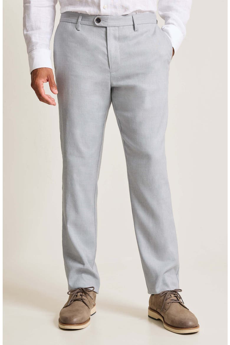 Lahaina Bay Linen Blend Pants, Main, color, BALA SHARK