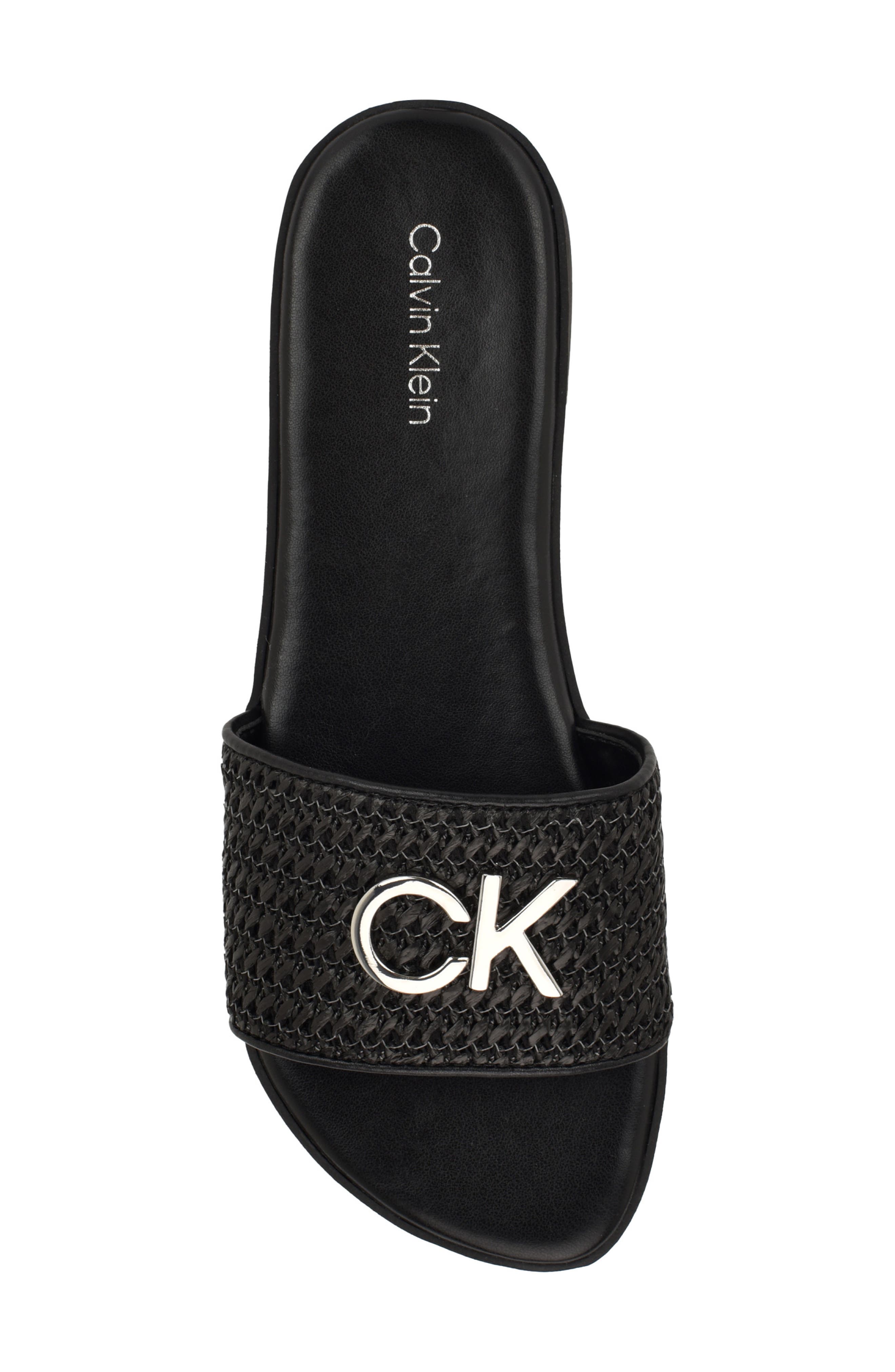 Calvin Klein Koly Slide Sandal, Alternate, color, Black