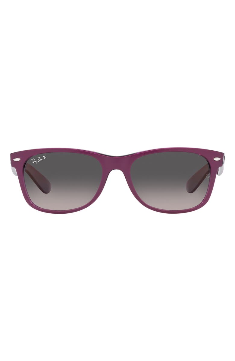 Ray-Ban 52MM NEW WAYFARER SQUARE, Main, color, 