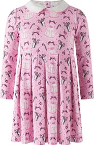 Rachel Riley Eloise Candy Jersey Dress