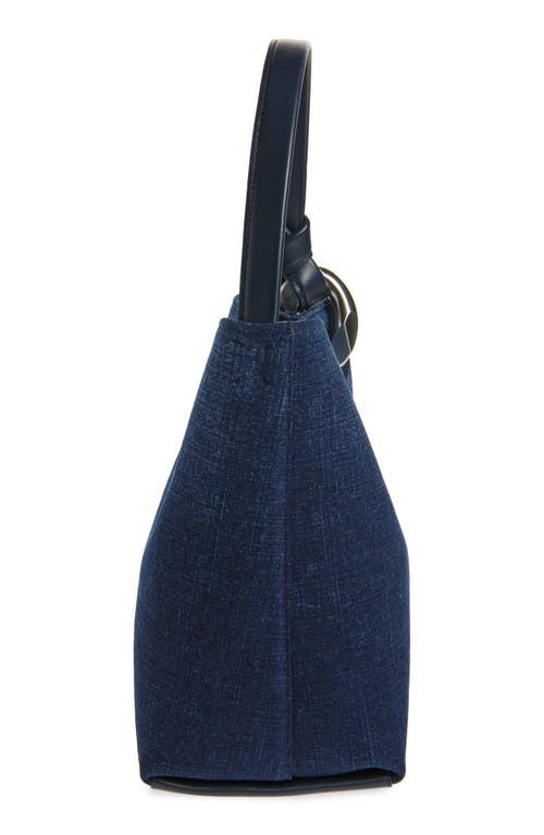 JW ANDERSON JW ANDERSON THE JWA CORNER DENIM BUCKET BAG