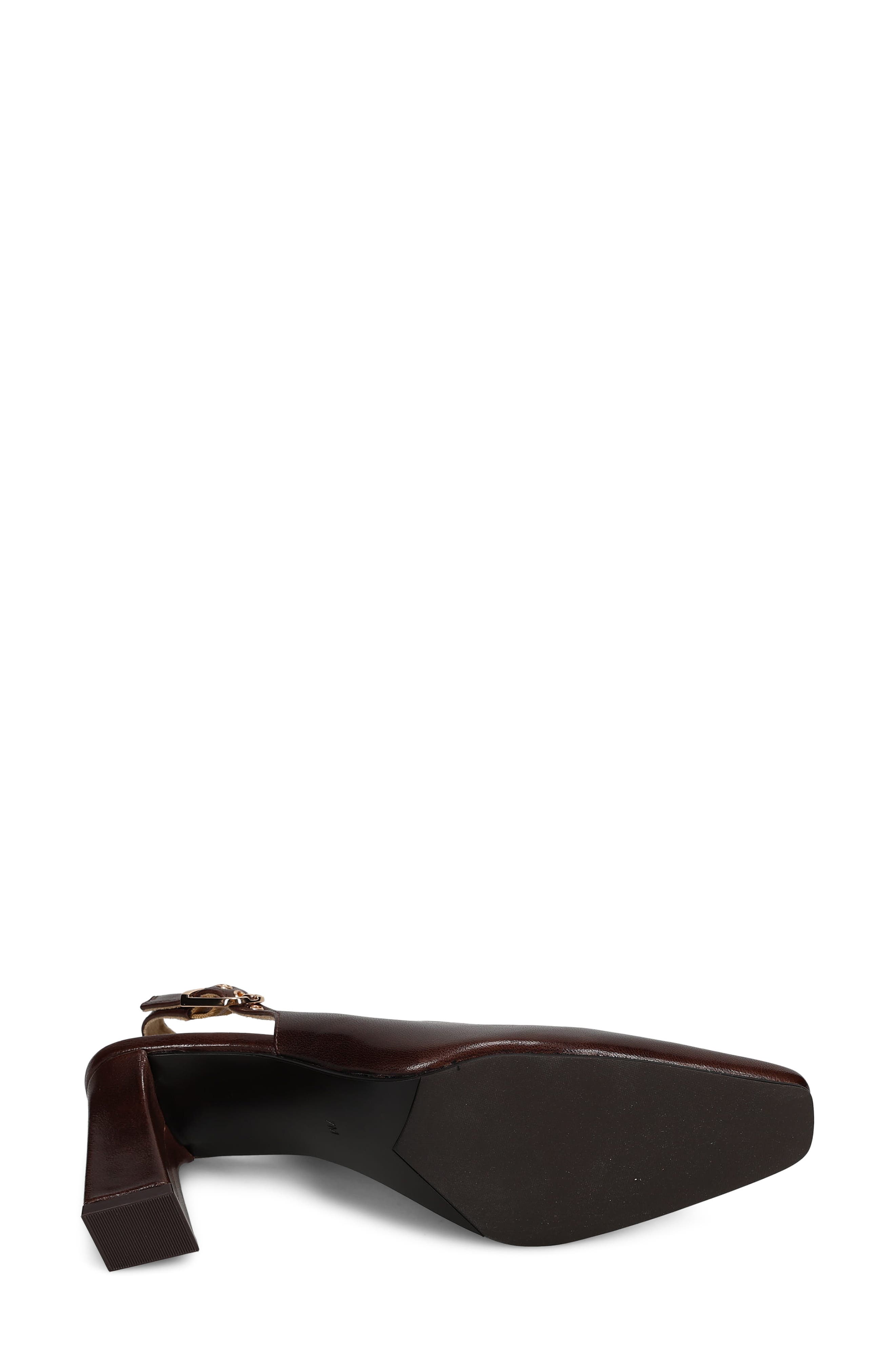 Faylyn Slingback Pump, Alternate, color, BROWN