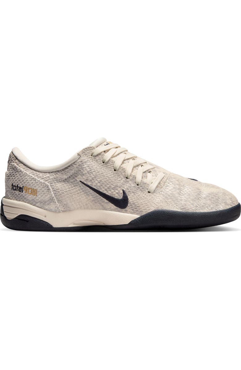 Nike Total 90 Soccer Sneaker, Alternate, color, Pale Ivory/ Black/ Ivory/ Gold