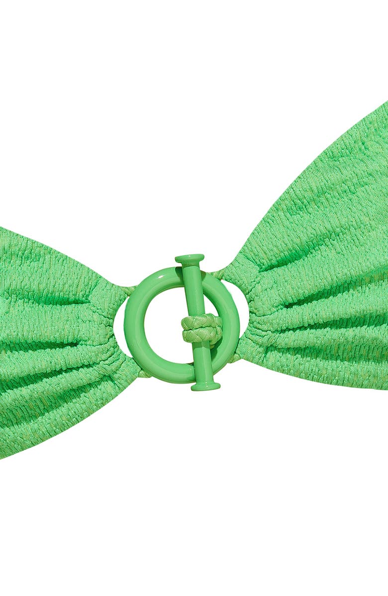 ViX Paula Hermanny Firenze Audrey Erin Bikini Top, Alternate, color, Light Green