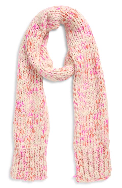 Textured Knit Scarf
