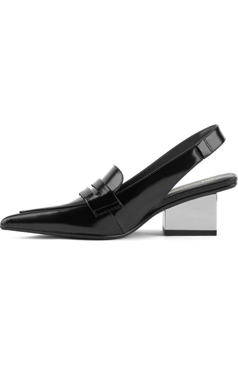 United Nude Raila Loafer Mid Pumps, Alternate, color, Black