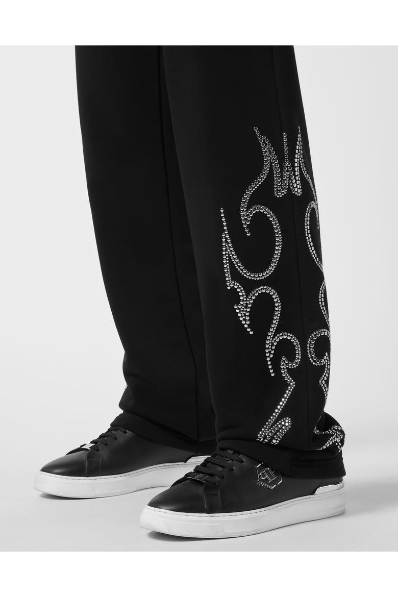 Tracksuit Trousers Texas Studs Men, Alternate, color, black
