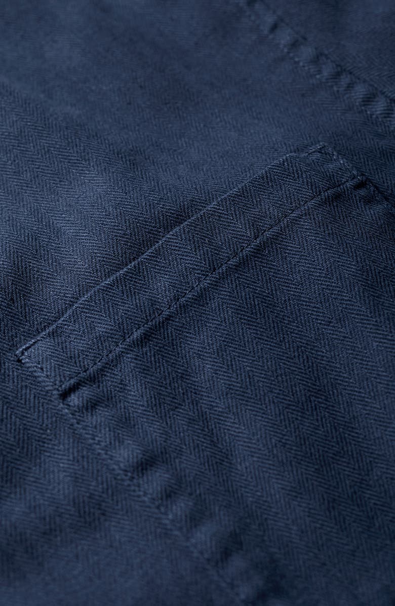 Seasalt Cornwall Tollgate Linen & Organic Cotton Blazer, Alternate, color, Sea Cave