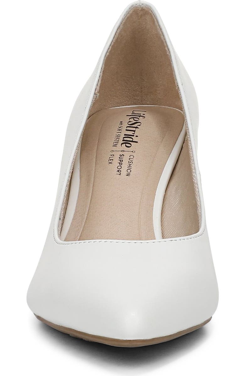 LifeStride Sevyn Pump, Alternate, color, White