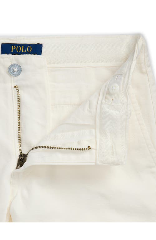 Polo Ralph Lauren Cotton Chino Short In Deckwash White