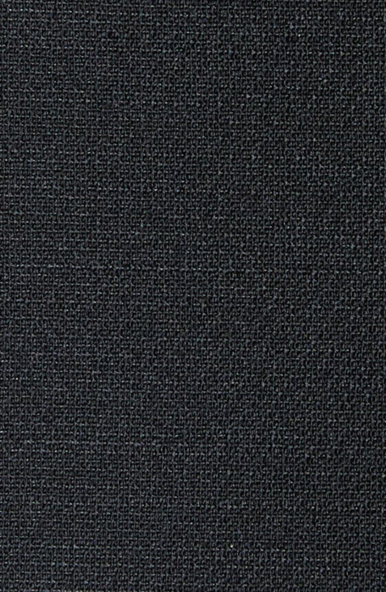 Valentino Bow Detail Crepe Couture Dress, Alternate, color, Black