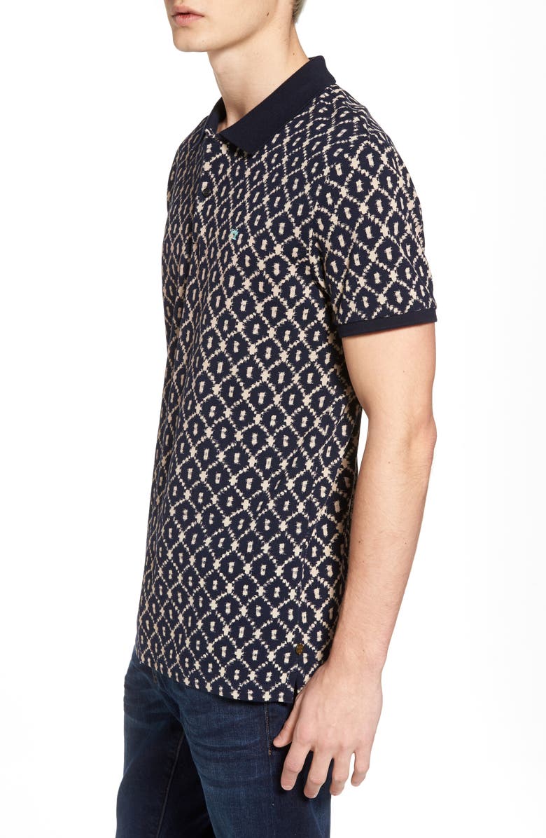 Scotch & Soda Classic Clean Piqué Polo, Alternate, color,