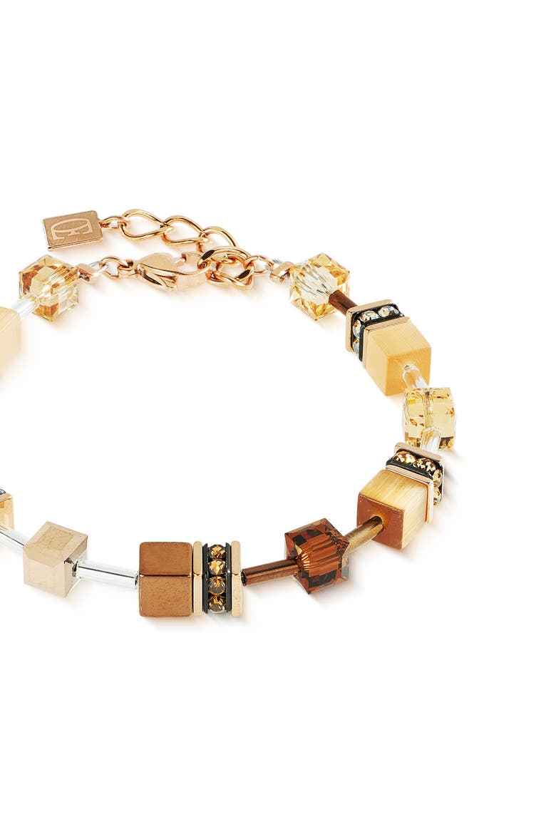Geocube Iconic Bracelet, Alternate, color, Mocha Mousse