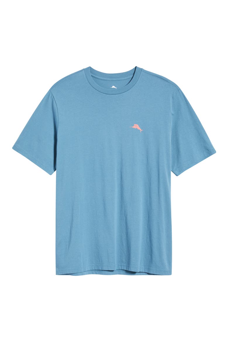 Surfing Sunsets Graphic T-Shirt, Alternate, color, STELLAR SAPPHIRE