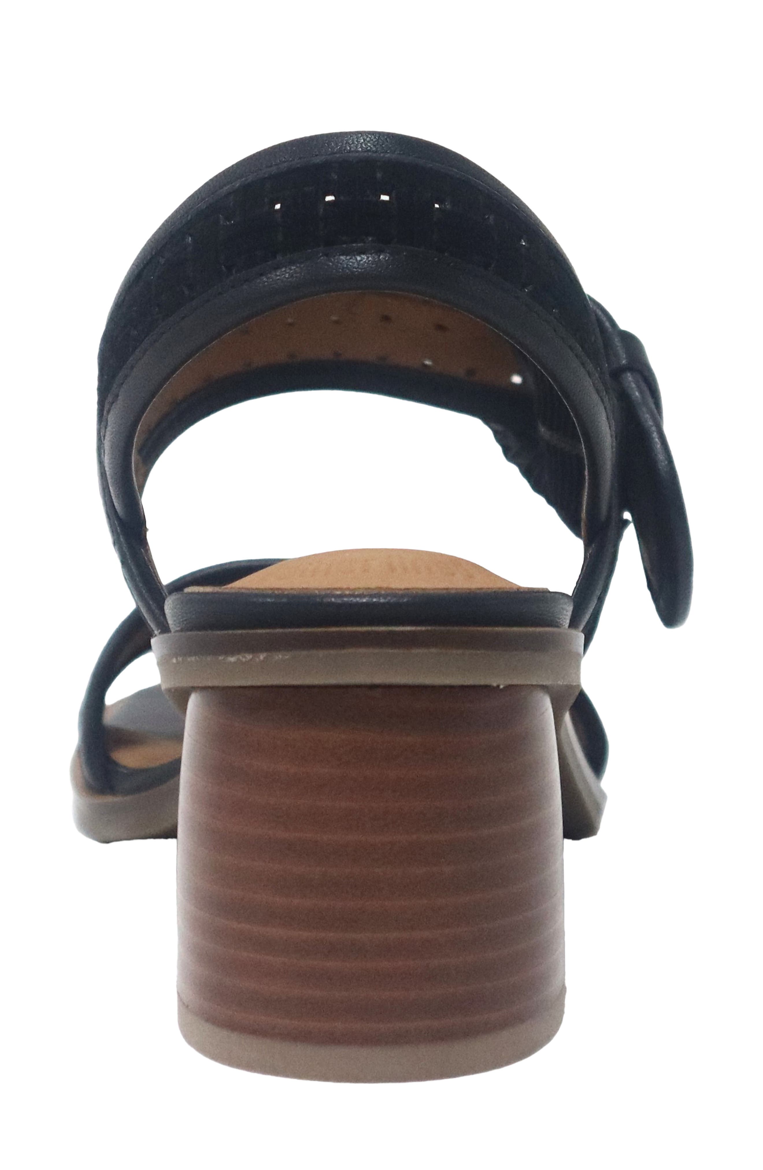 Gentle Souls Mystic Slingback Block Heel Sandal, Alternate, color, Black Suede