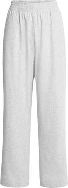 SKIMS Cotton Blend Jersey Wide Leg Pants