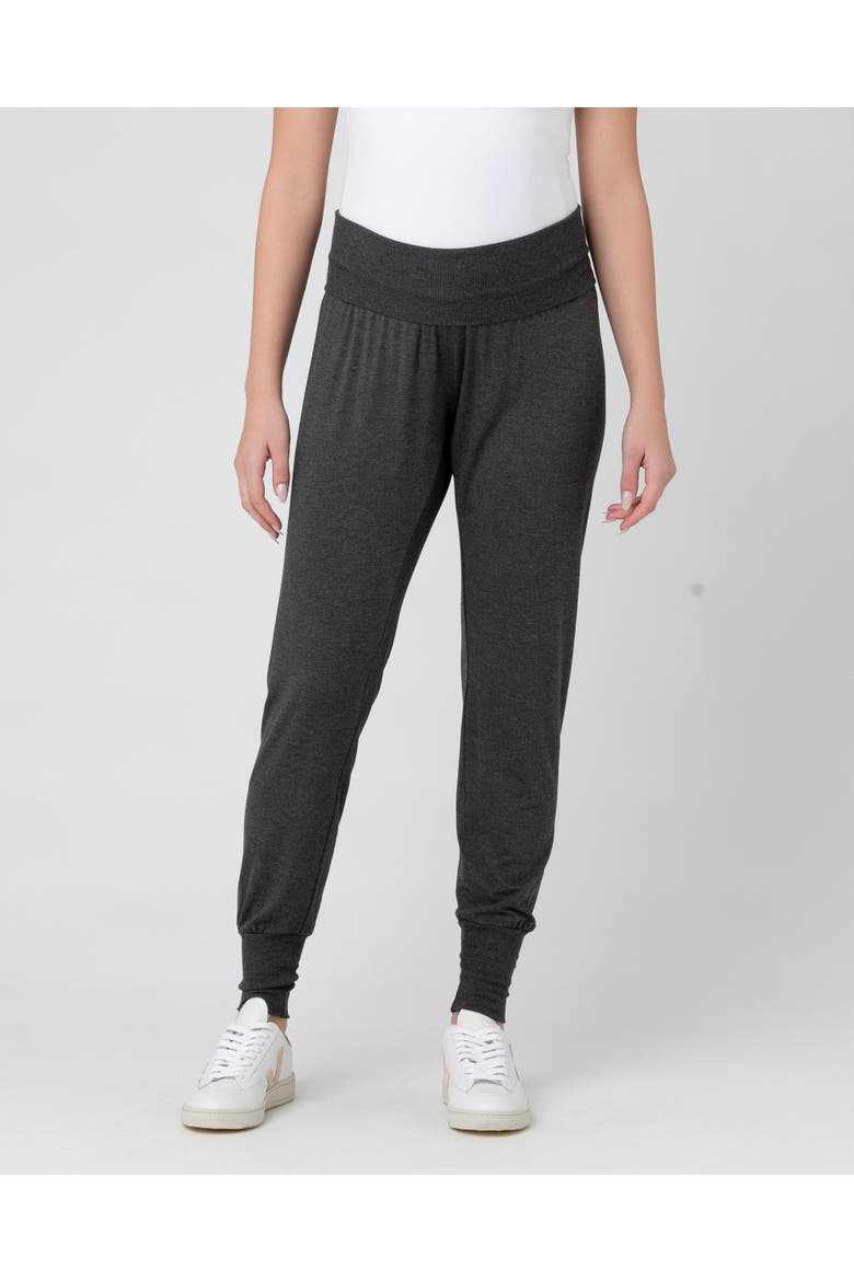 Jersey Lounge Pant Charcoal Marle, Main, color, Charcoal Marle