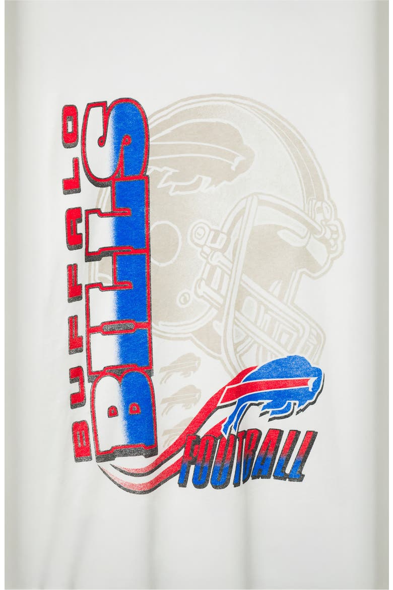 Buffalo Bills Sweep Cotton Graphic T-Shirt, Alternate, color, VINTAGE WHITE