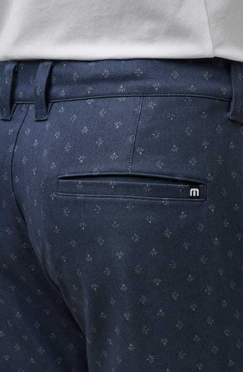 Travismathew Tamlin Stretch Flat Front Shorts In Total Eclipse