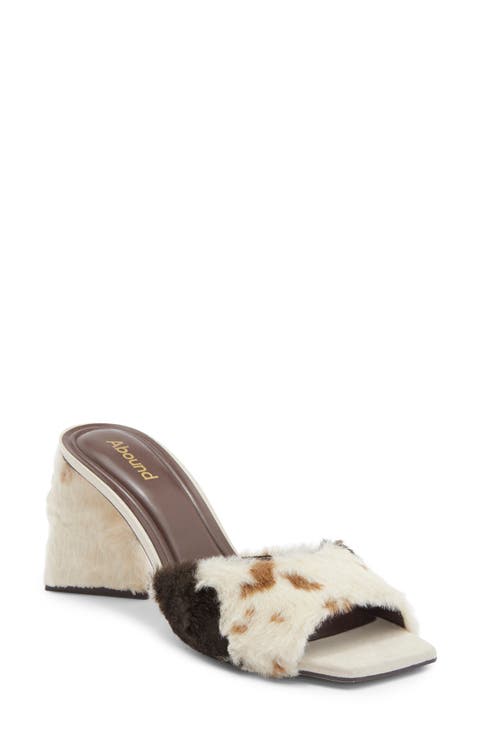 Murphy Triangle Heel Mule Sandal (Women)