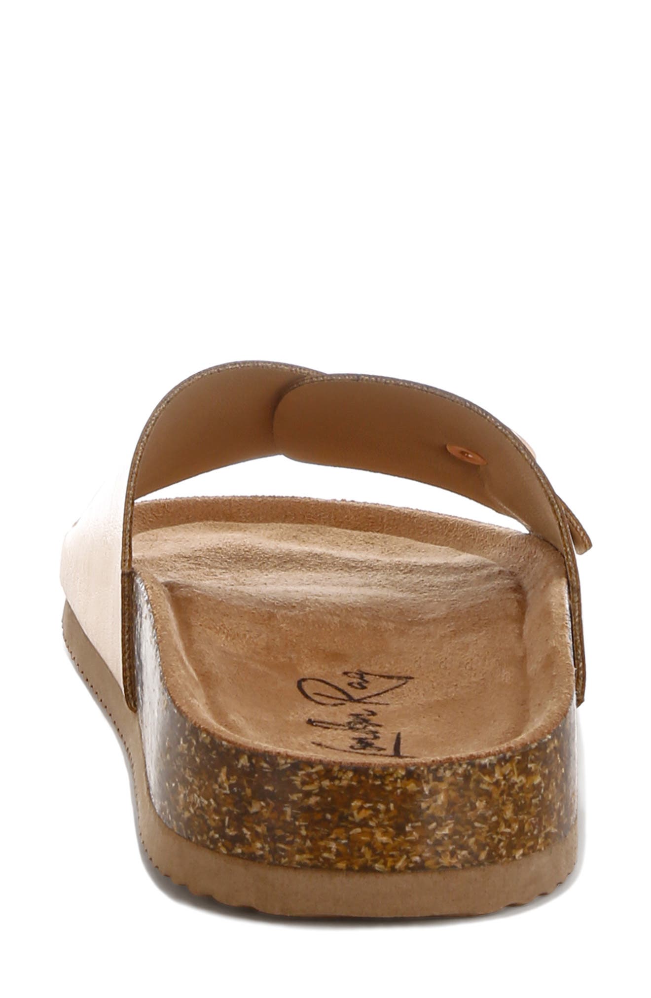 LONDON RAG Uvaria Slide Sandal, Alternate, color, Gold