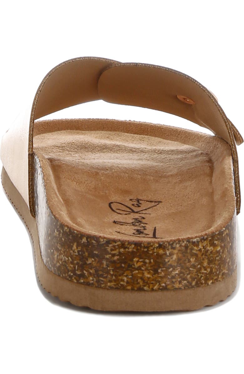 LONDON RAG Uvaria Slide Sandal, Alternate, color, Gold