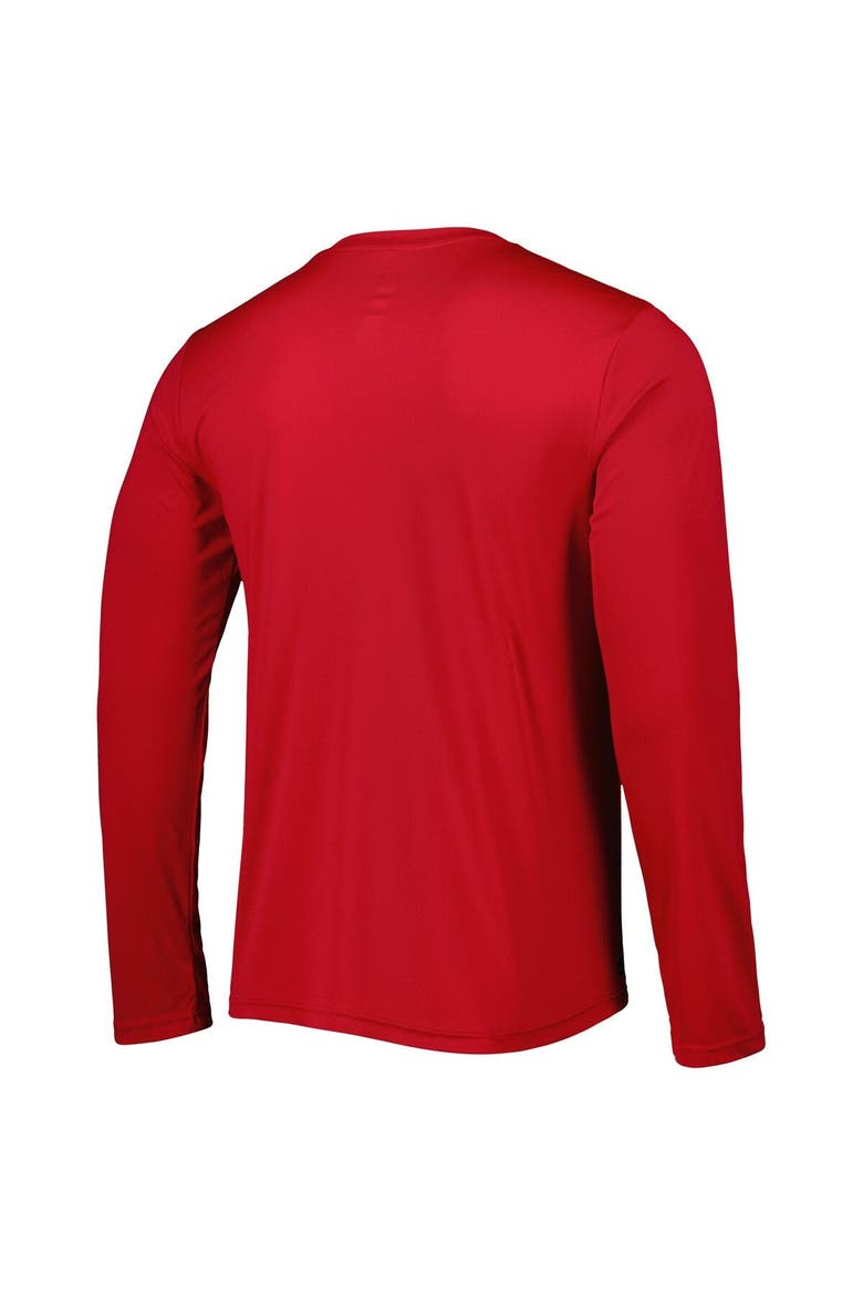 Men's New Era Red Tampa Bay Buccaneers Combine Authentic Offsides Long Sleeve T-Shirt, Alternate, color, Red