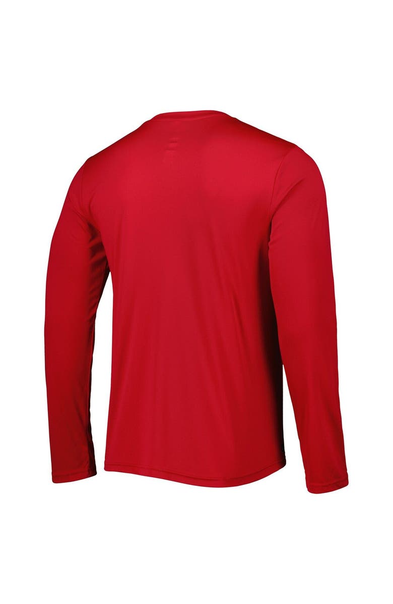 New Era Men's New Era Red Tampa Bay Buccaneers Combine Authentic Offsides Long Sleeve T-Shirt, Alternate, color,