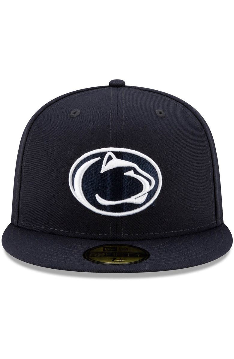 New Era Men's New Era Navy Penn State Nittany Lions Basic 59FIFTY Team Fitted Hat, Alternate, color, 
