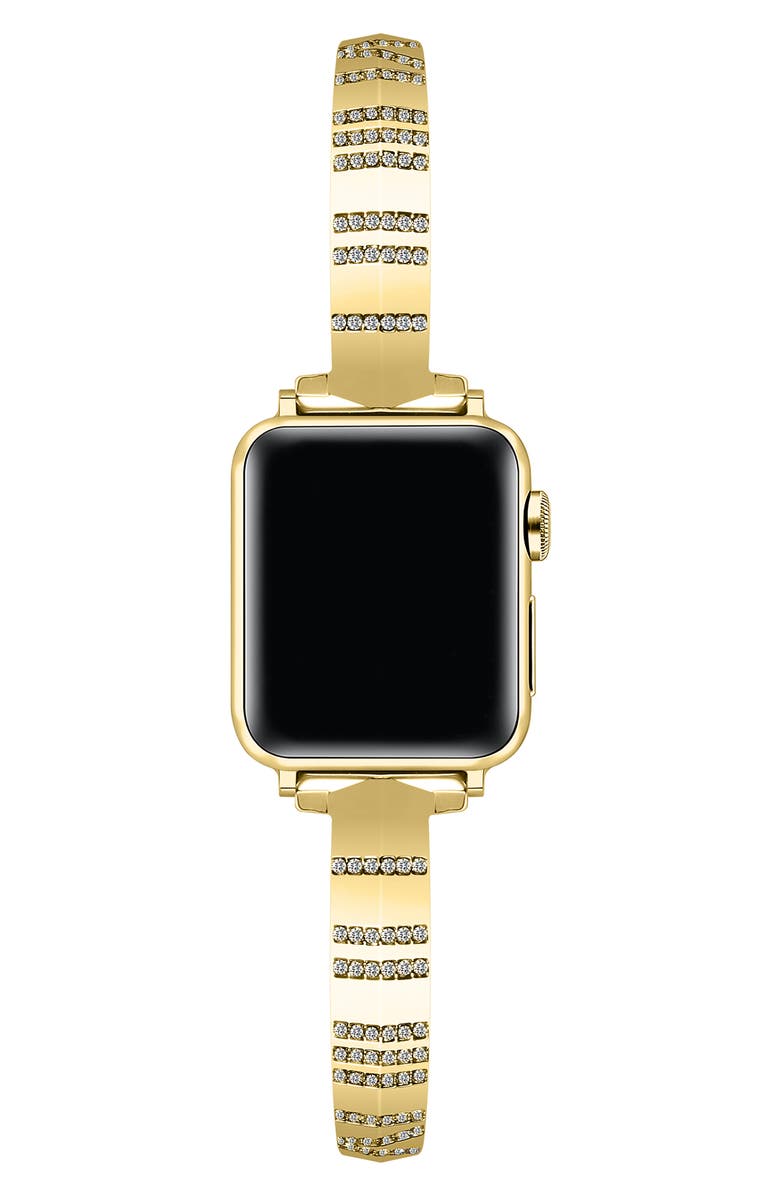 Posh Tech Eclipse Crystal Apple Watch<sup>®</sup> Watchband, Alternate, color, 