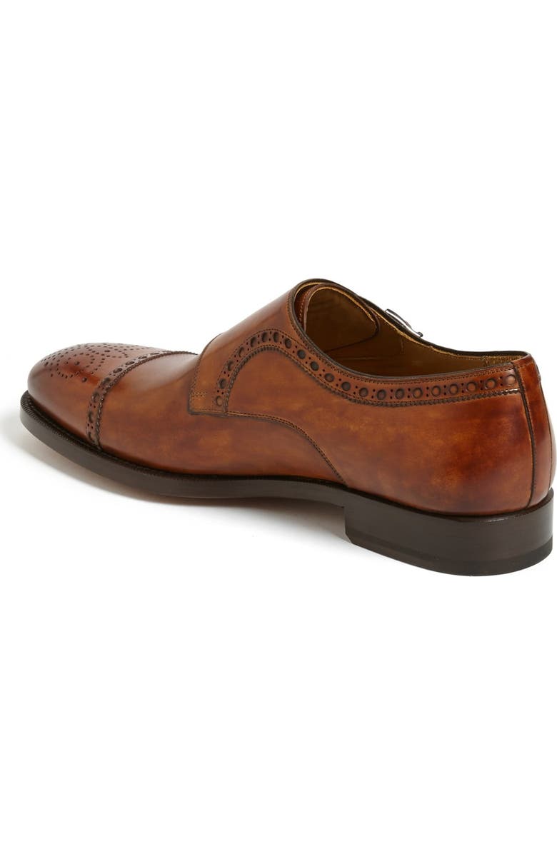 Magnanni 'Villar II' Double Monk Strap Shoe, Alternate, color,