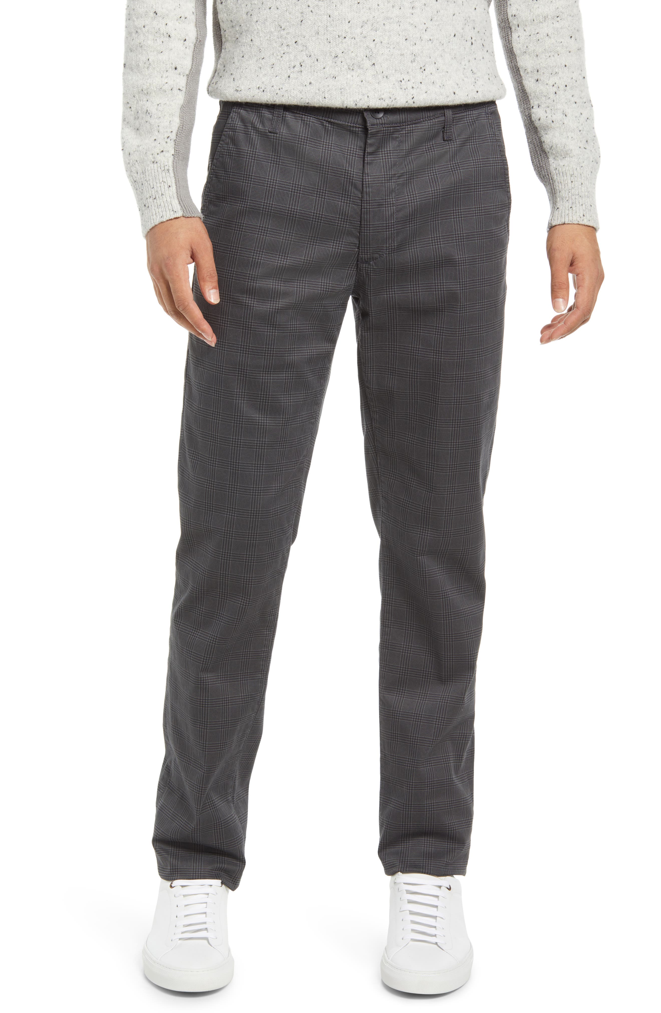 AG Marshall Slim Fit Plaid Chinos